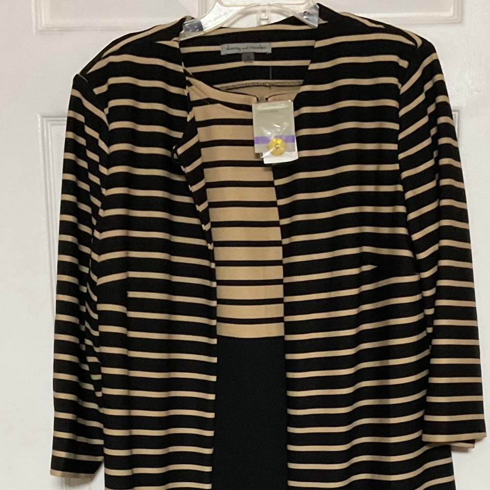 Womens 2 piece dress and matching jacket